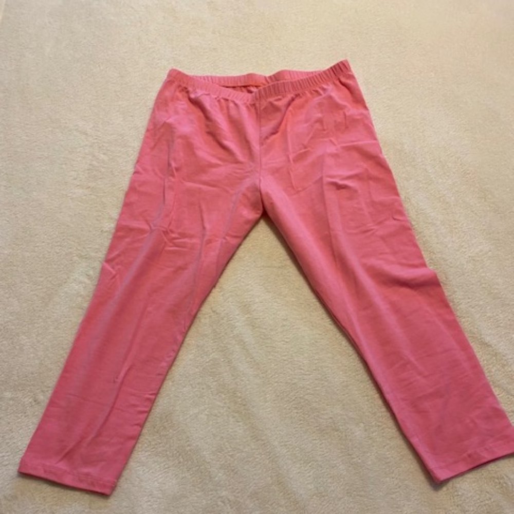 Pink Capri Yoga Pants